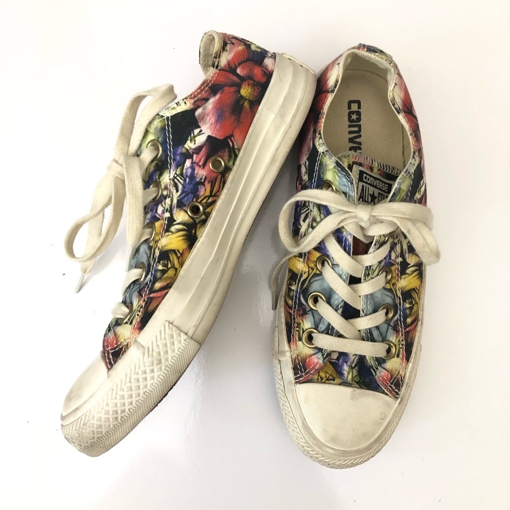 Converse Floral watercolor Chuck Taylor sneakers